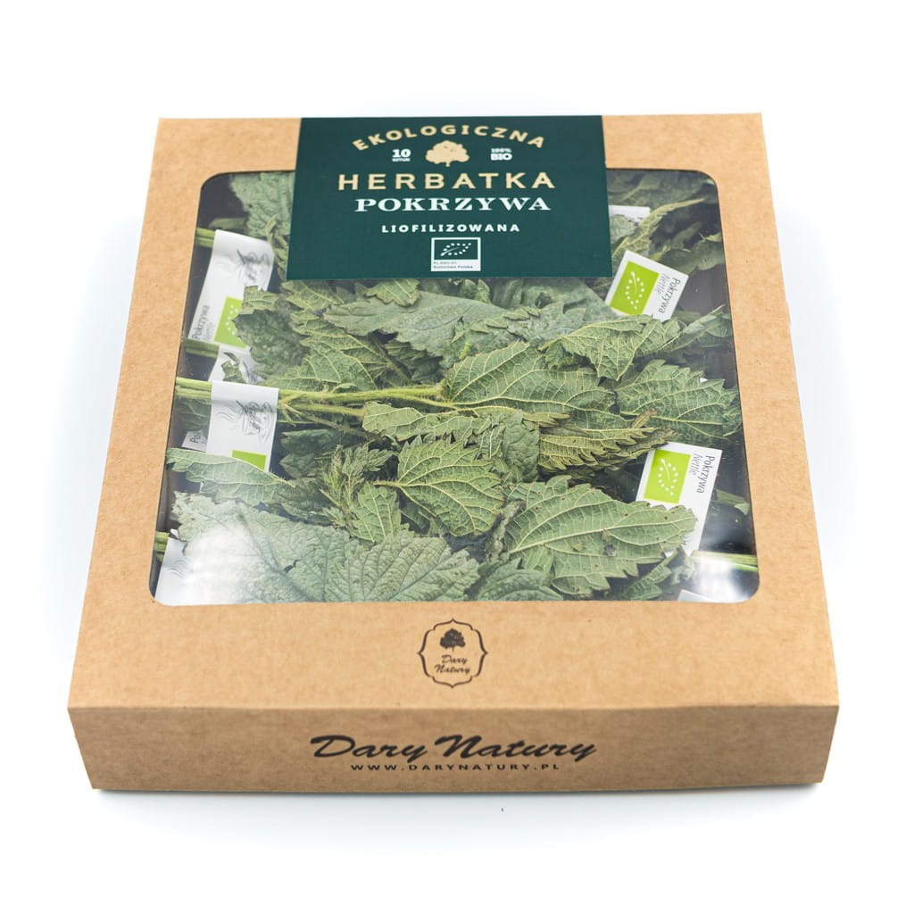 Tisane d'ortie lyophilisée BIO (10 x 15 g) 15 g - CADEAUX DE LA NATURE