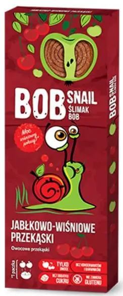 Snack Snacks pomme et cerise 30 g BOB SNAIL