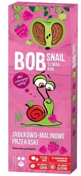 Snacks snacks pomme et framboise 30 g BOB SNAIL