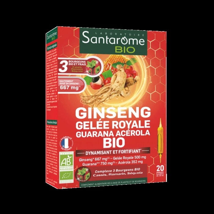 Formule favorisant l'efficacité de l'esprit BIO en ampoules (20 x 10 ml) 200 ml - SANTAROME