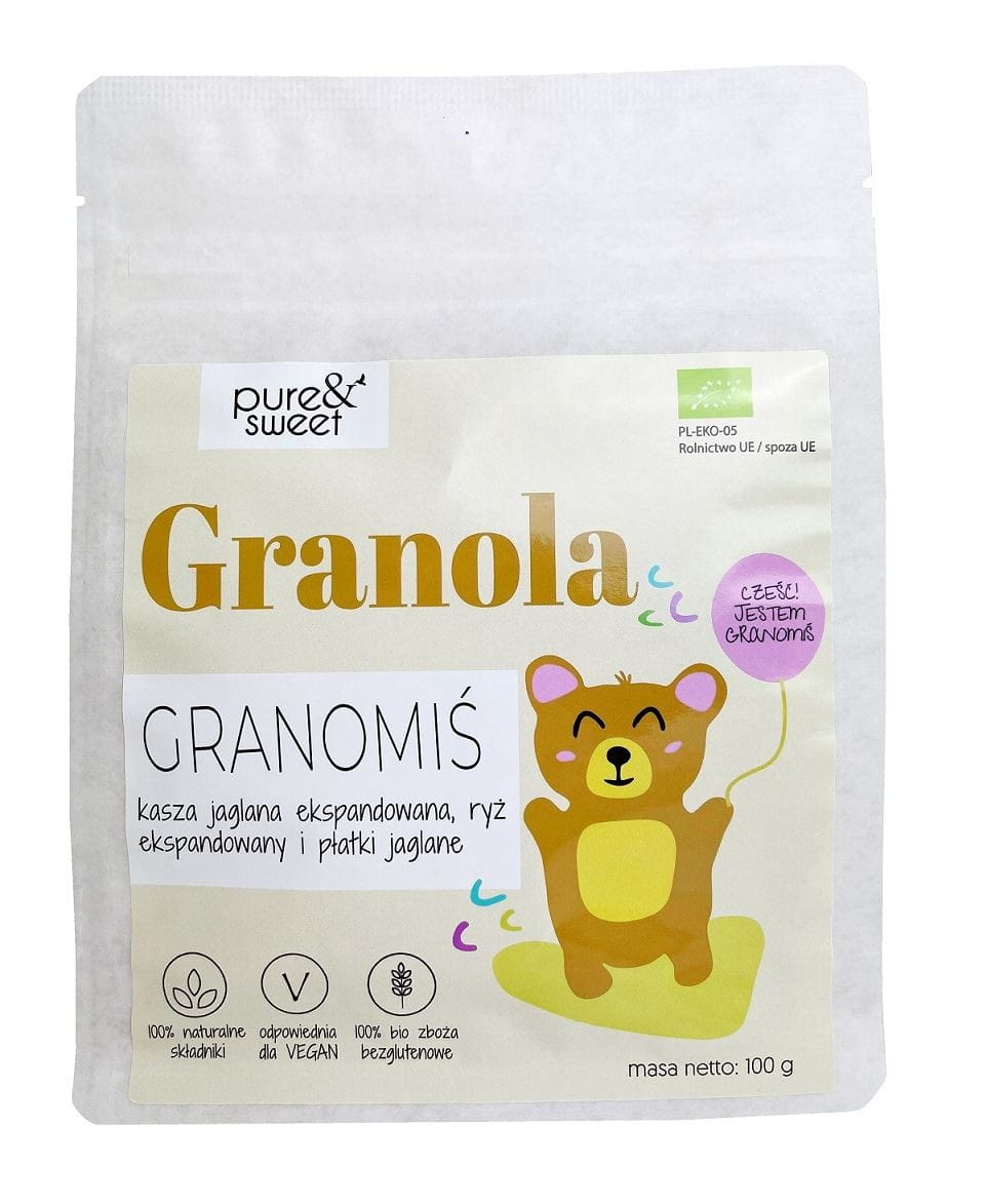Ours granola cacao BIO 100 g - PURE & DOUX