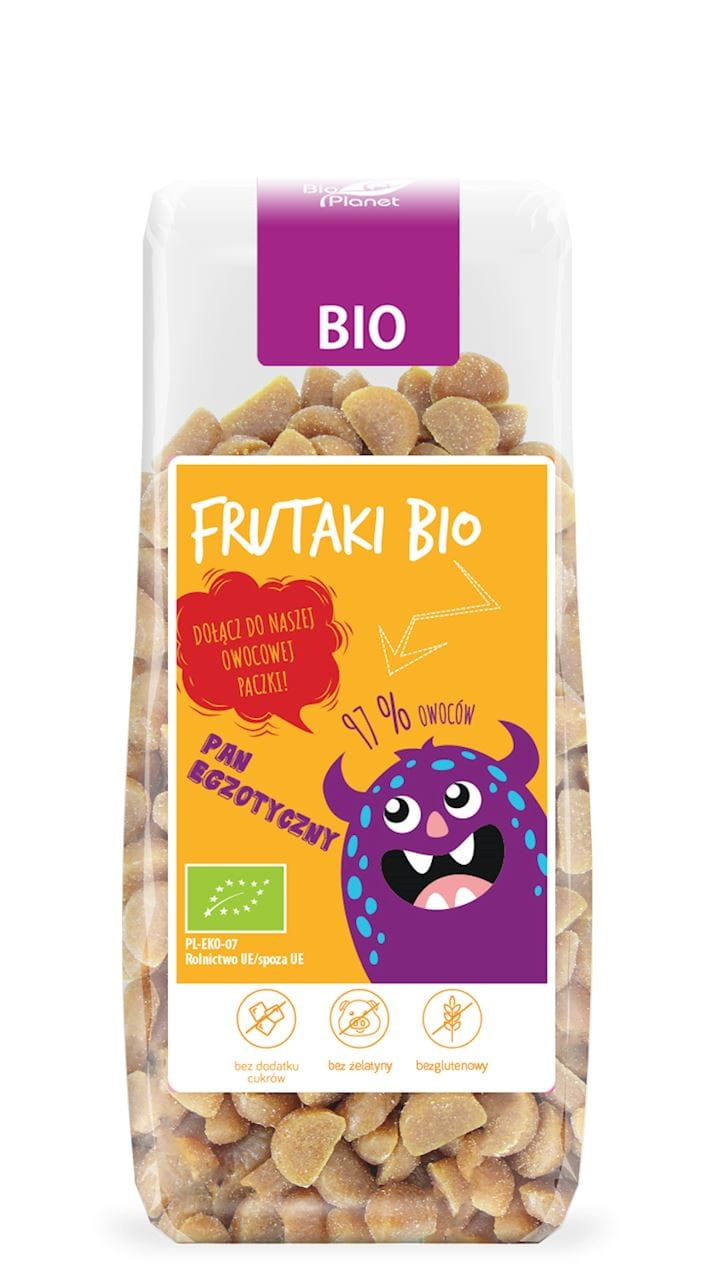 Gelées poêlées exotiques sans sucre ajouté sans gluten BIO 100 g - FRUTAKI