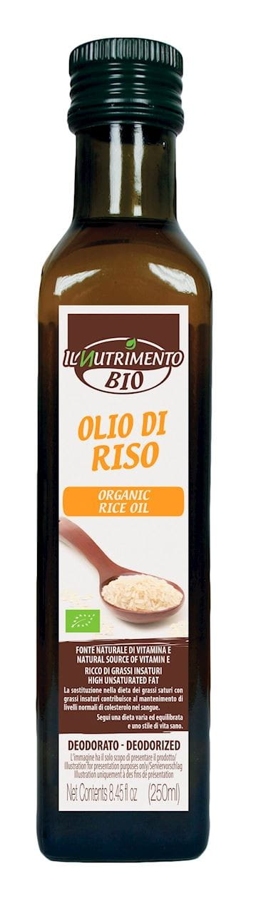 Huile de riz, inodore BIO 250 ml - IL NUTRIMENTO