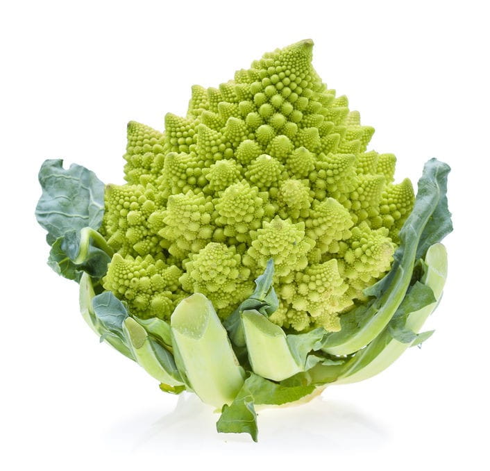 Emballage en vrac (pcs.) - chou-fleur romanesco frais BIO (environ 10 pcs.)