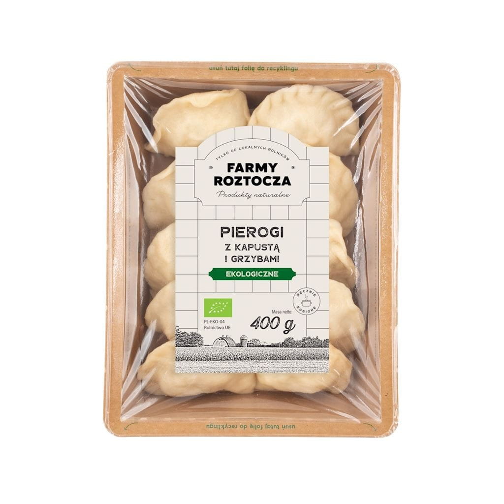 Dumplings aux choux et champignons BIO 400 g - MITTEN FARM