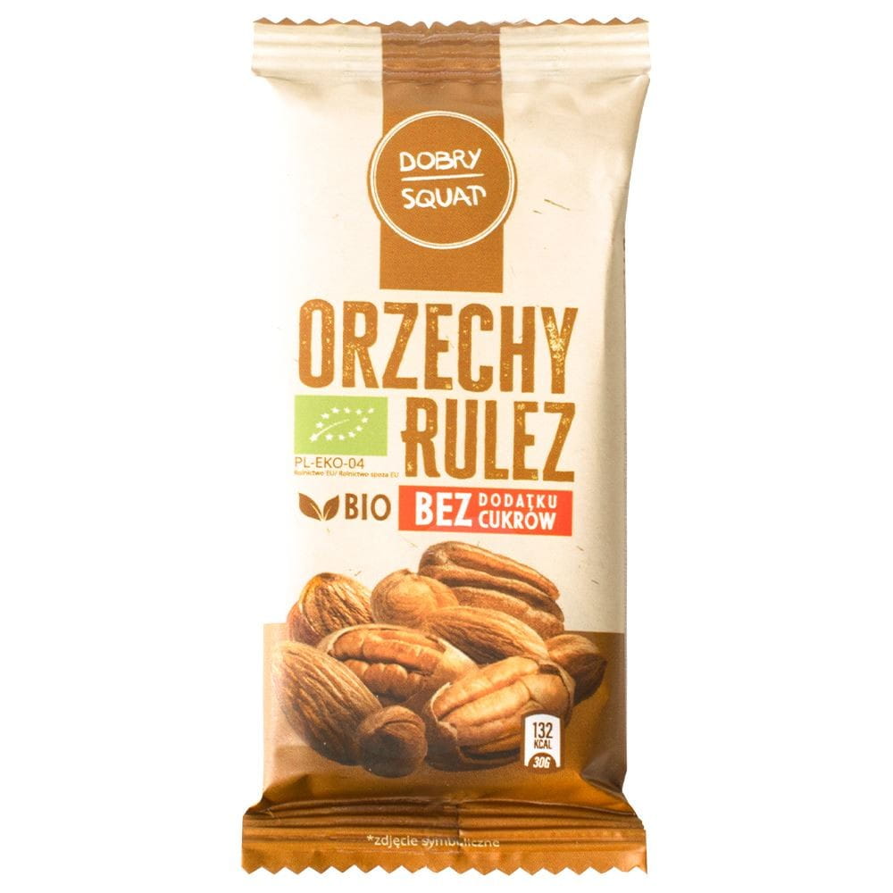 Barre aux dattes aux noix (rulez noix) BIO 30 g - BON SQUAT