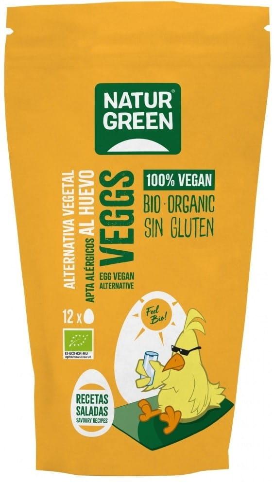 Alternative végétalienne aux œufs salés sans gluten BIO 240 g - NATURGREEN