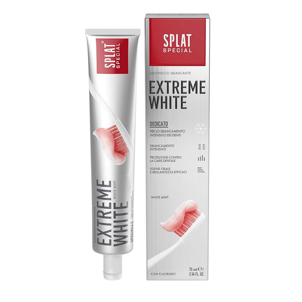 Dentifrice blanc extrême au fluorure 75 ml - SPLAT