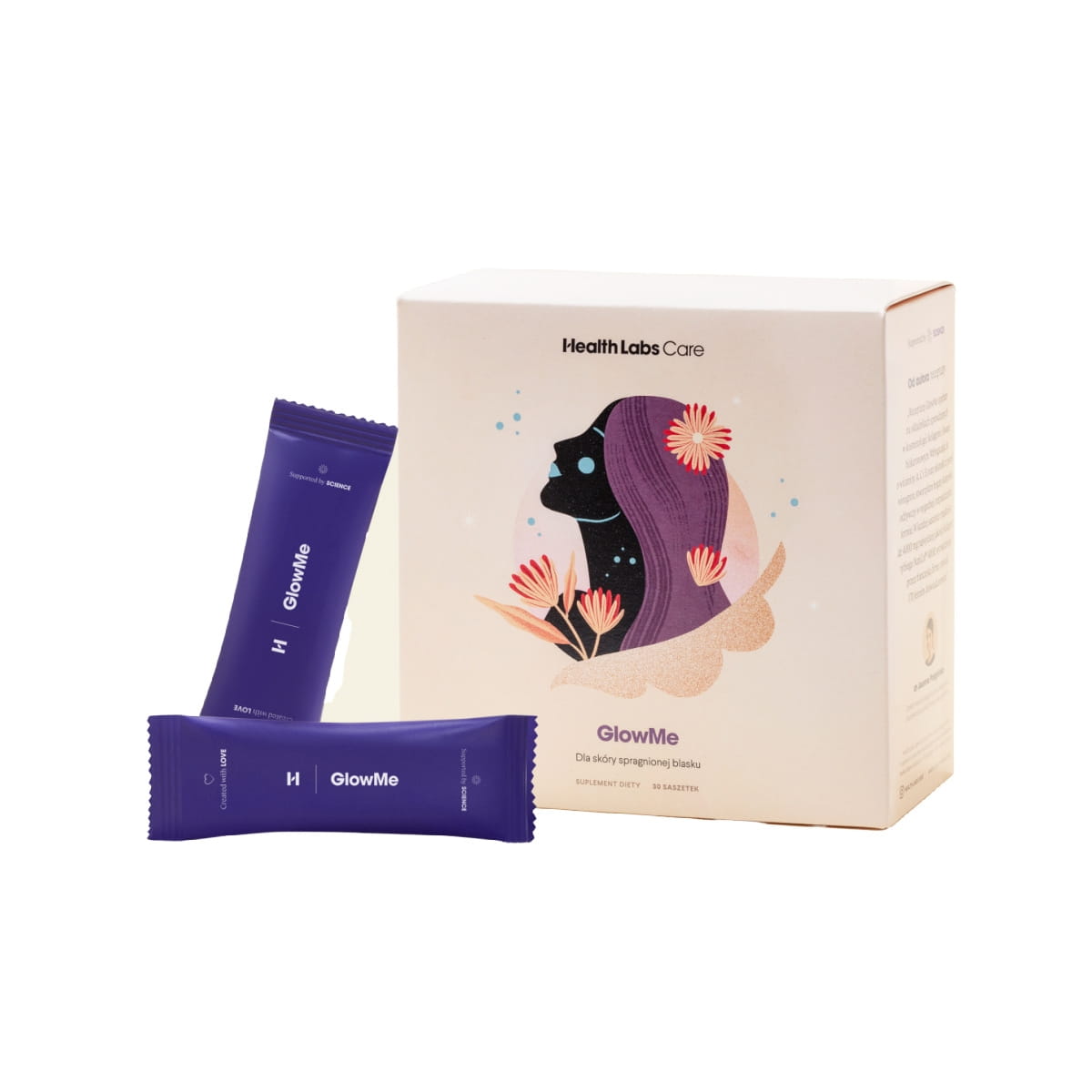 Glowme hydratation intensive de la peau 30 sachets HEALTH LABS