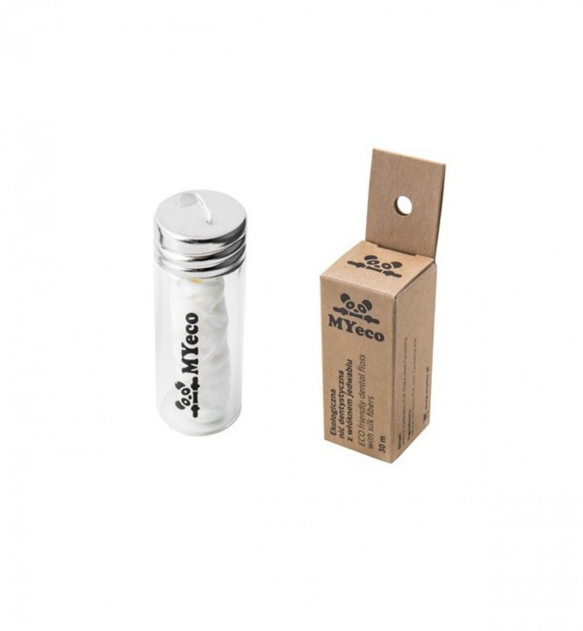 Fibre de soie dentaire menthe 30 M - MYECOBRUSH