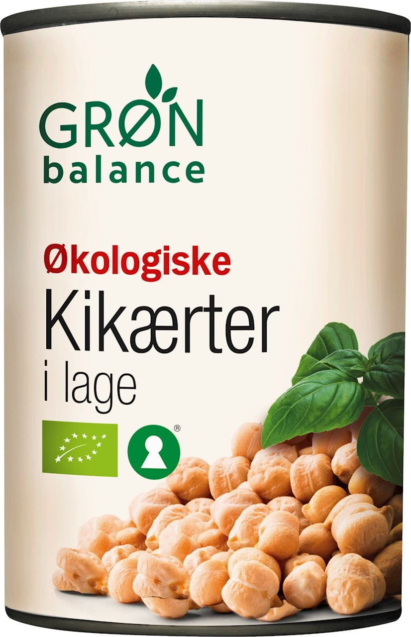 Pois chiches en saumure BIO 410 g (246 g) (boîte) - GRON BALANCE