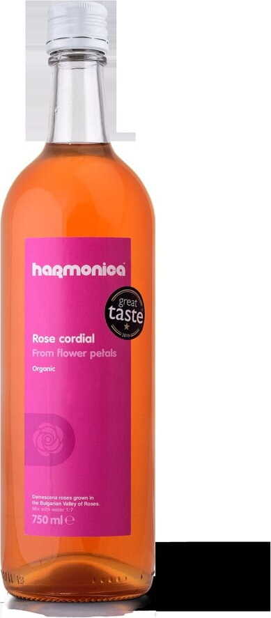 Sirop saveur rose BIO 750 ml - HARMONICA