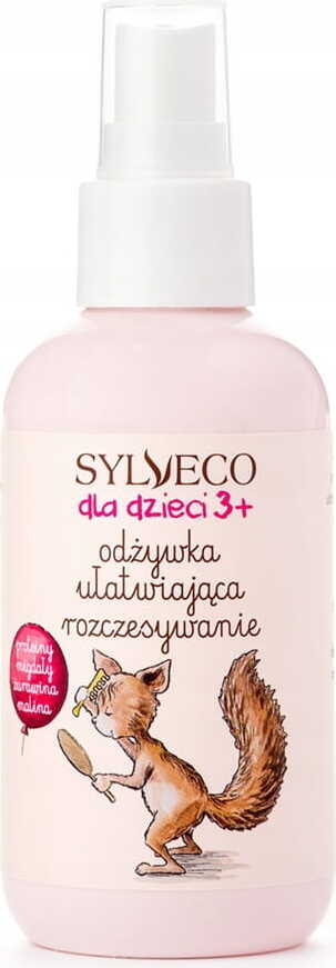 Après-shampooing démêlant enfant 3 + protéines amandes canneberge framboise 150ml - SYLVECO