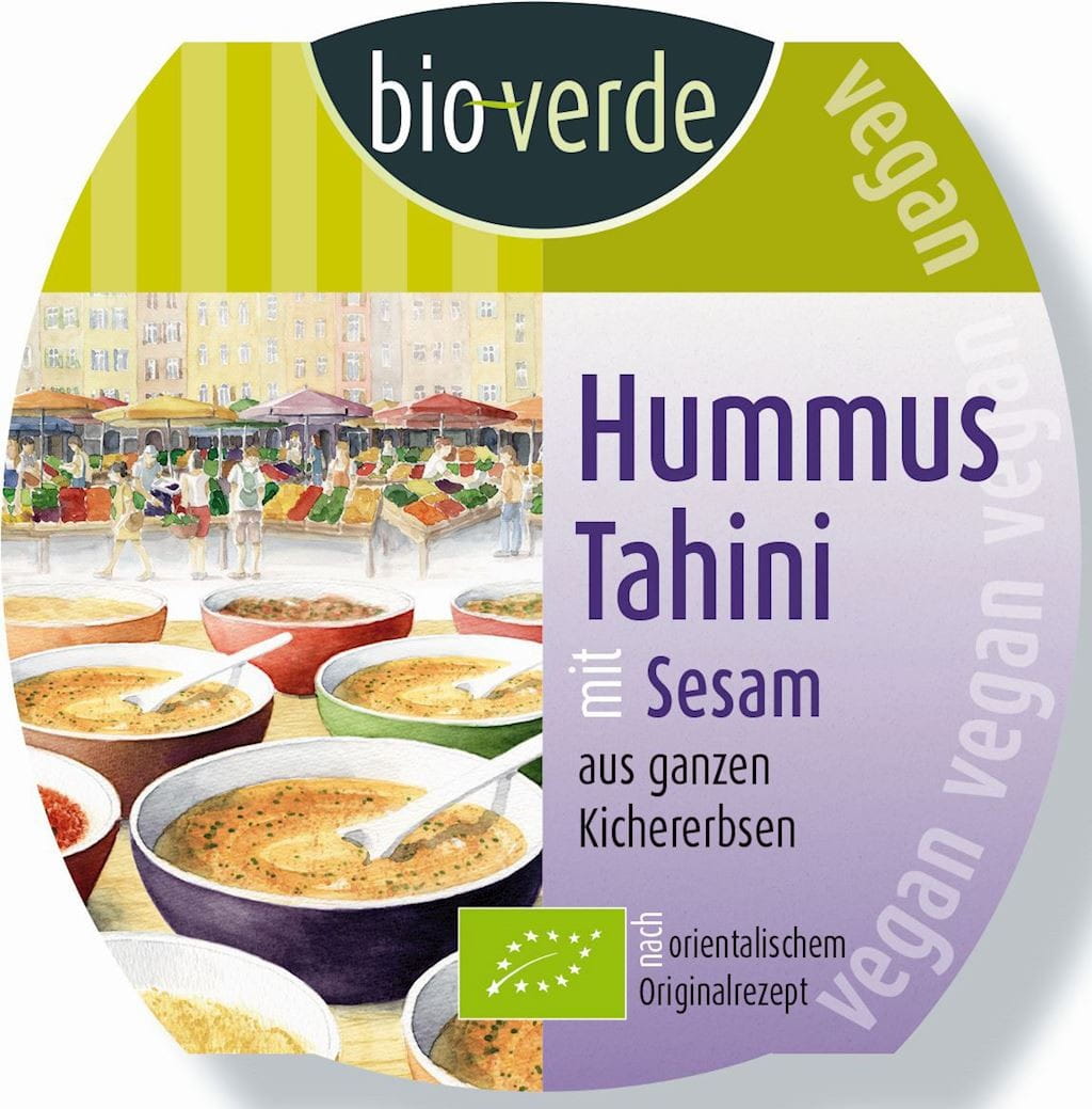 Houmous tahini BIO 150 g - BIO VERDE