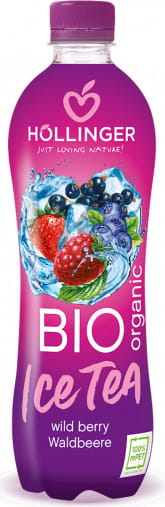 Boisson au thé glacé au goût de fruits des bois BIO 500 ml - HOLLINGER