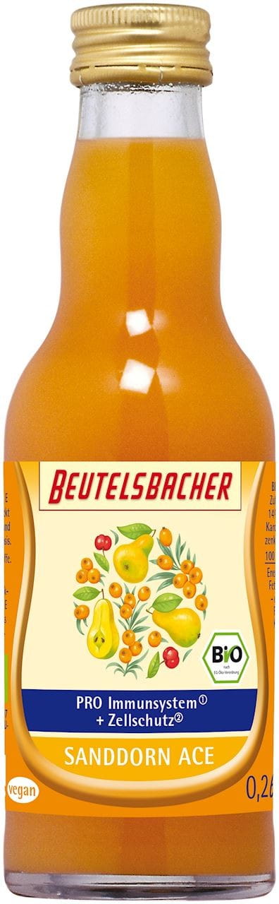 Fruit poire - argousier BIO 200 ml - BEUTELSBACHER