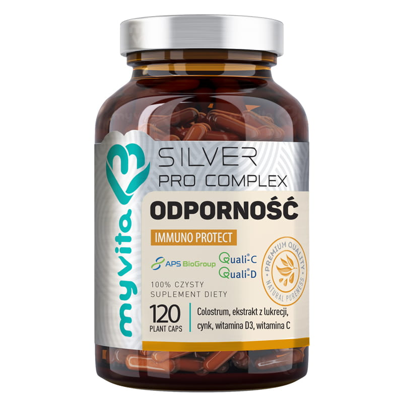 Pro complexe immunité 120 gélules MYVITA ARGENT