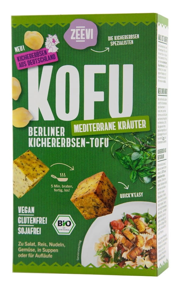 Kofu aux herbes méditerranéennes sans gluten BIO 200 g - ZEEVI