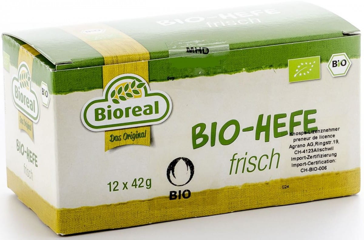 Levure fraîche BIO 42 g - bioREAL