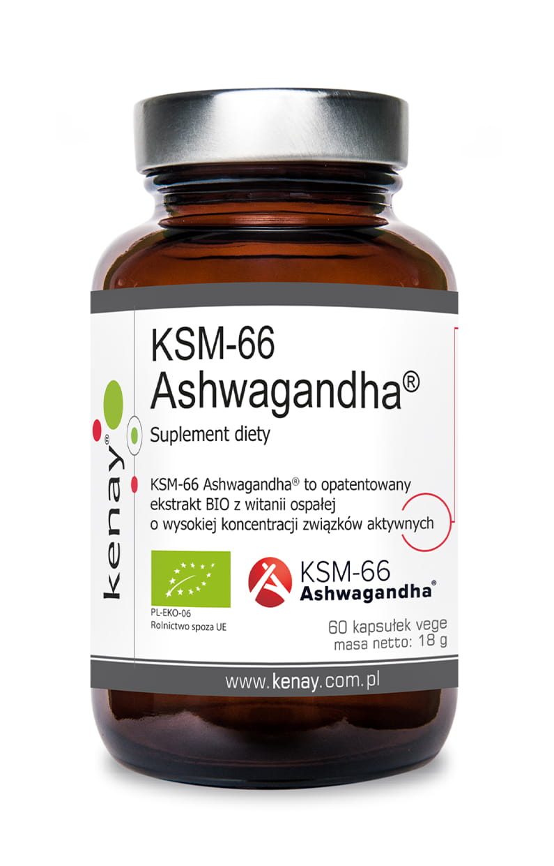 Ashwagandha KSM - 66 gélules BIO 60 KENAY
