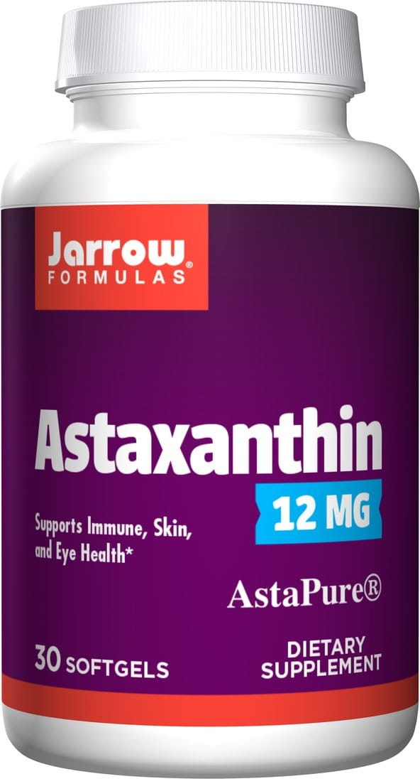 Astaxanthine astapure 12 MG 30 gélules FORMULES JARROW