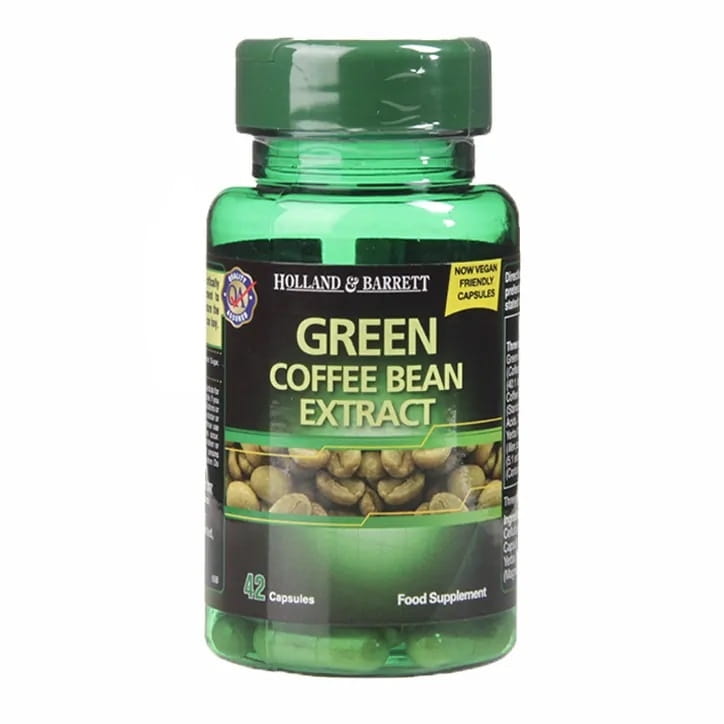 Extrait de grain de café vert 42 gélules HOLLAND & BARRETT
