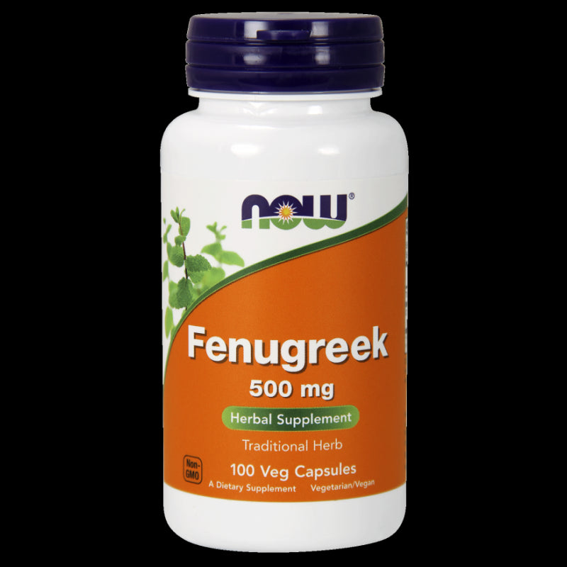 Fenugrec fenugrec 500 MG 100 gélules NOW FOODS