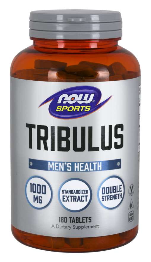 Extrait de Tribulus 1000 MG standardisé à 45% de saponines 180 comprimés NOW FOODS