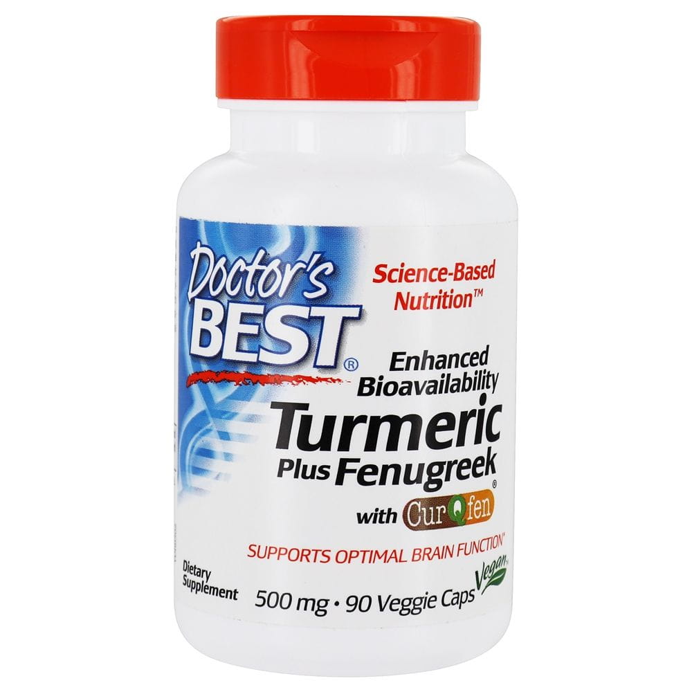 Curcuma fenugrec curqfen 500 MG 90 gélules DOCTOR'S BEST