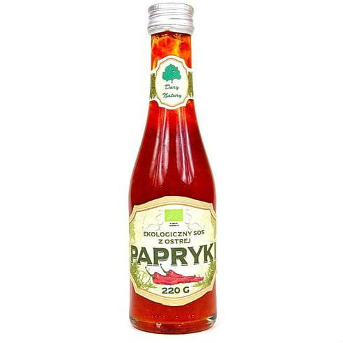 Sauce au piment fort BIO 220 g - CADEAUX DE LA NATURE