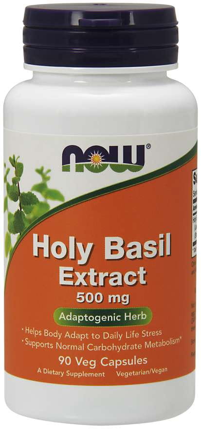 Extrait de basilic sacré tulsi basilic 90 capsules NOW FOODS