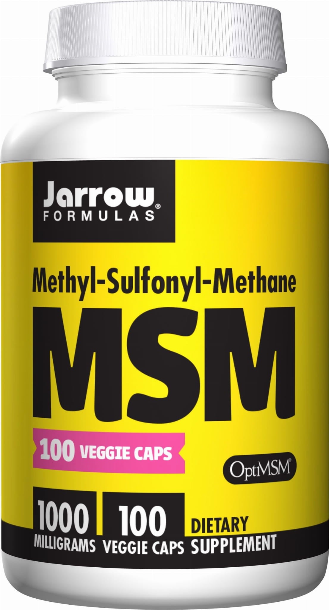 MSM optiMSM 100 gélules FORMULES JARROW