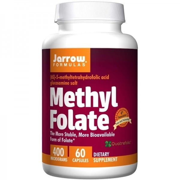 Folate de méthyle acide folique 60 gélules FORMULES JARROW