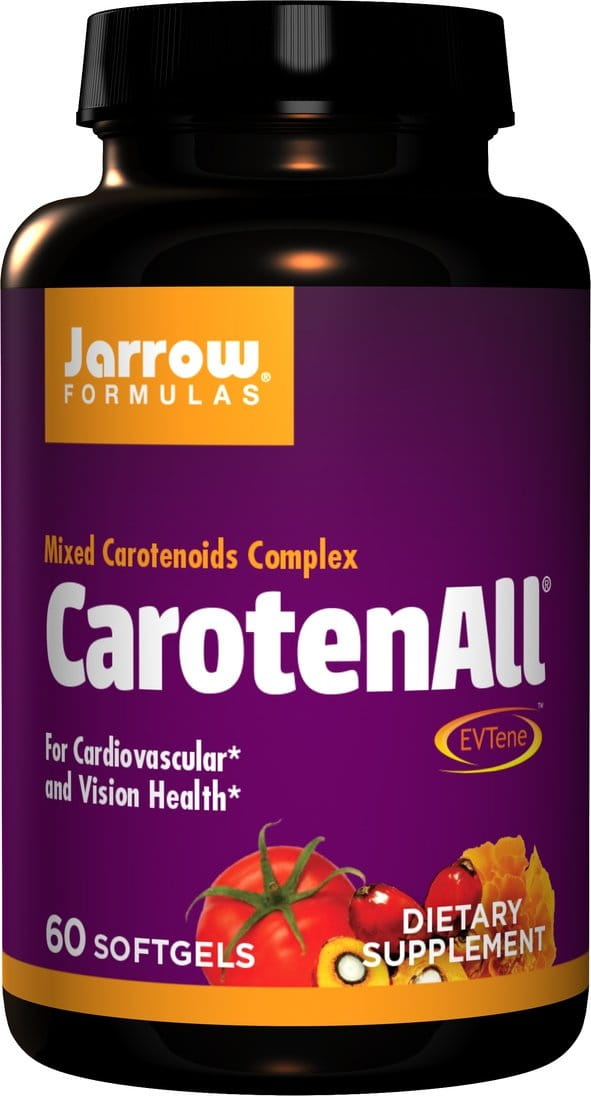Carotenall carotène et lutéine 60 gélules FORMULES JARROW