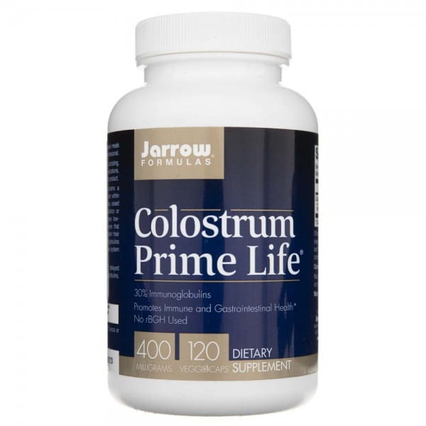 Colostrum prime life 400 MG 120 gélules FORMULES JARROW