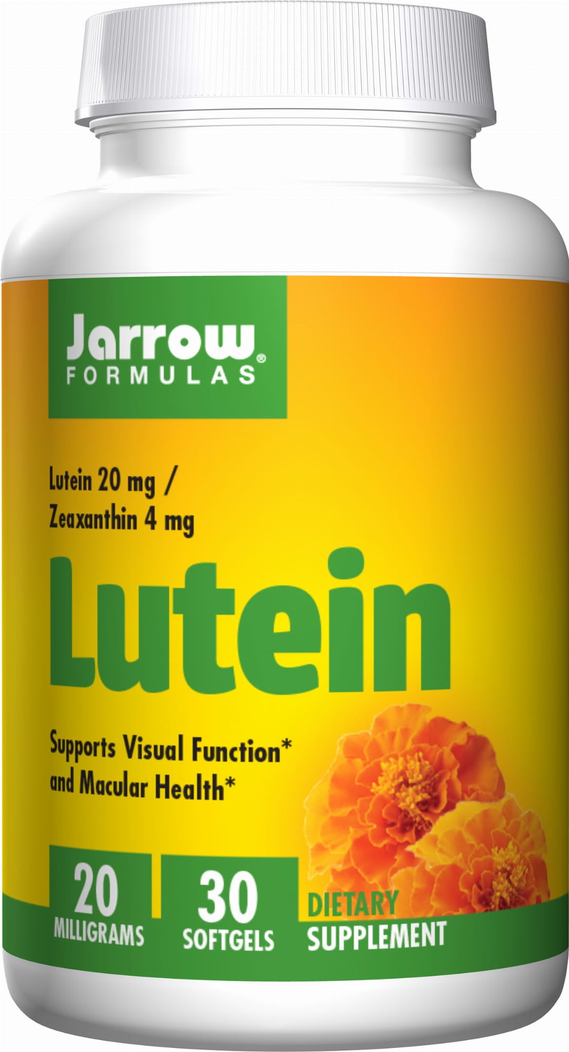 Lutéine et zéaxanthine 30 gélules FORMULES JARROW