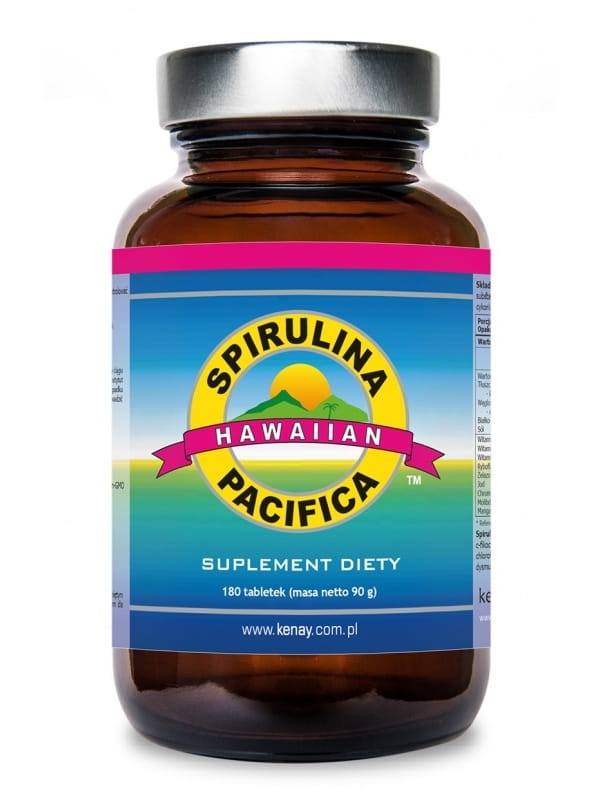 Spiruline hawaïenne pacifica 180 comprimés CYANOTECH CO