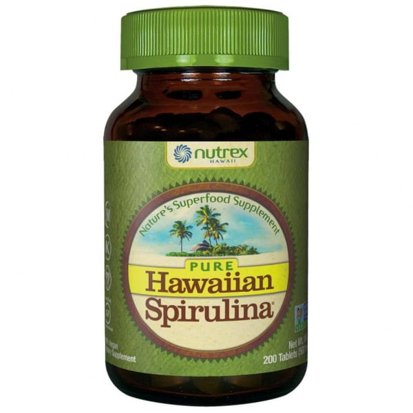 Spiruline hawaïenne pacifica 200 comprimés CYANOTECH CO