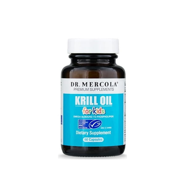 Huile de Krill pour Enfants 60 gélules DR. MERCOLA