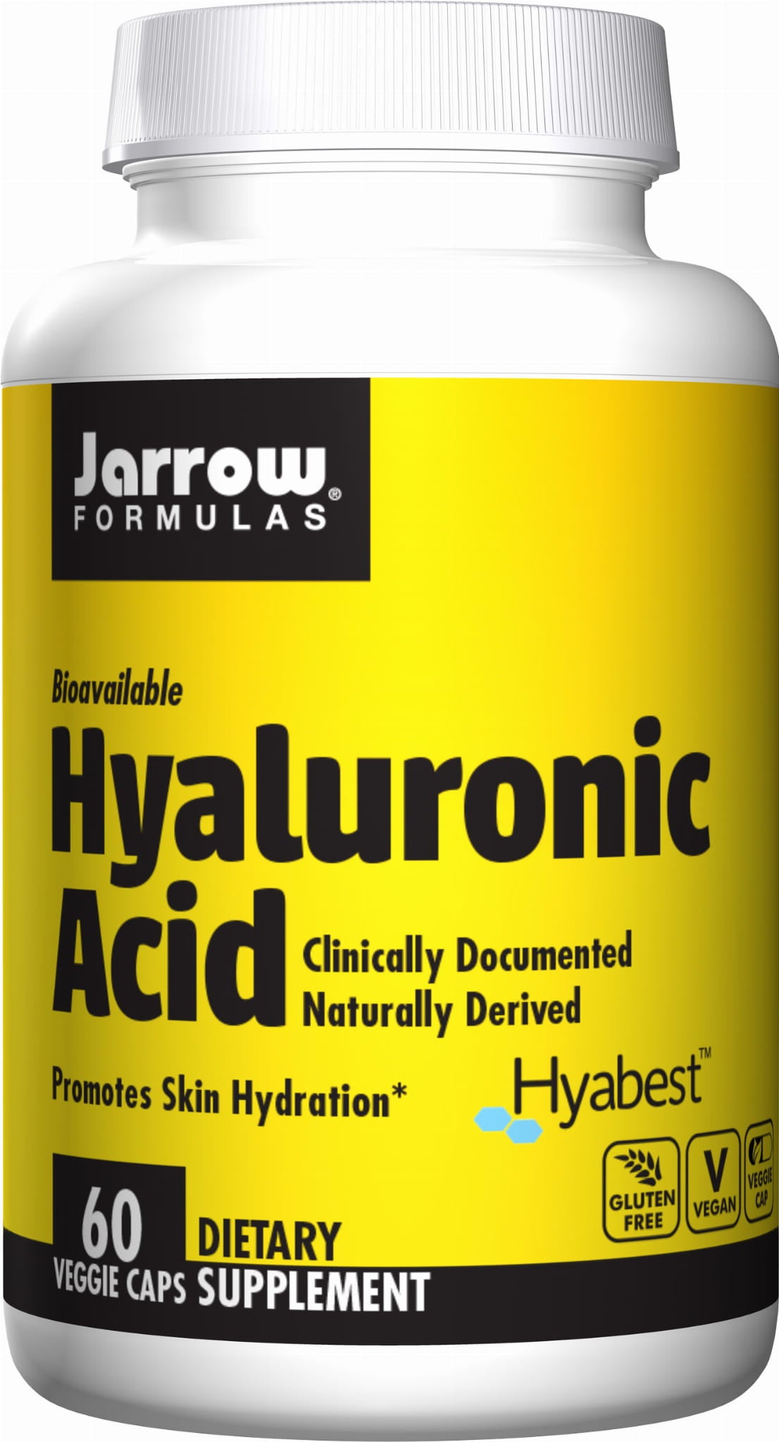 Acide hyaluronique 60 gélules FORMULES JARROW