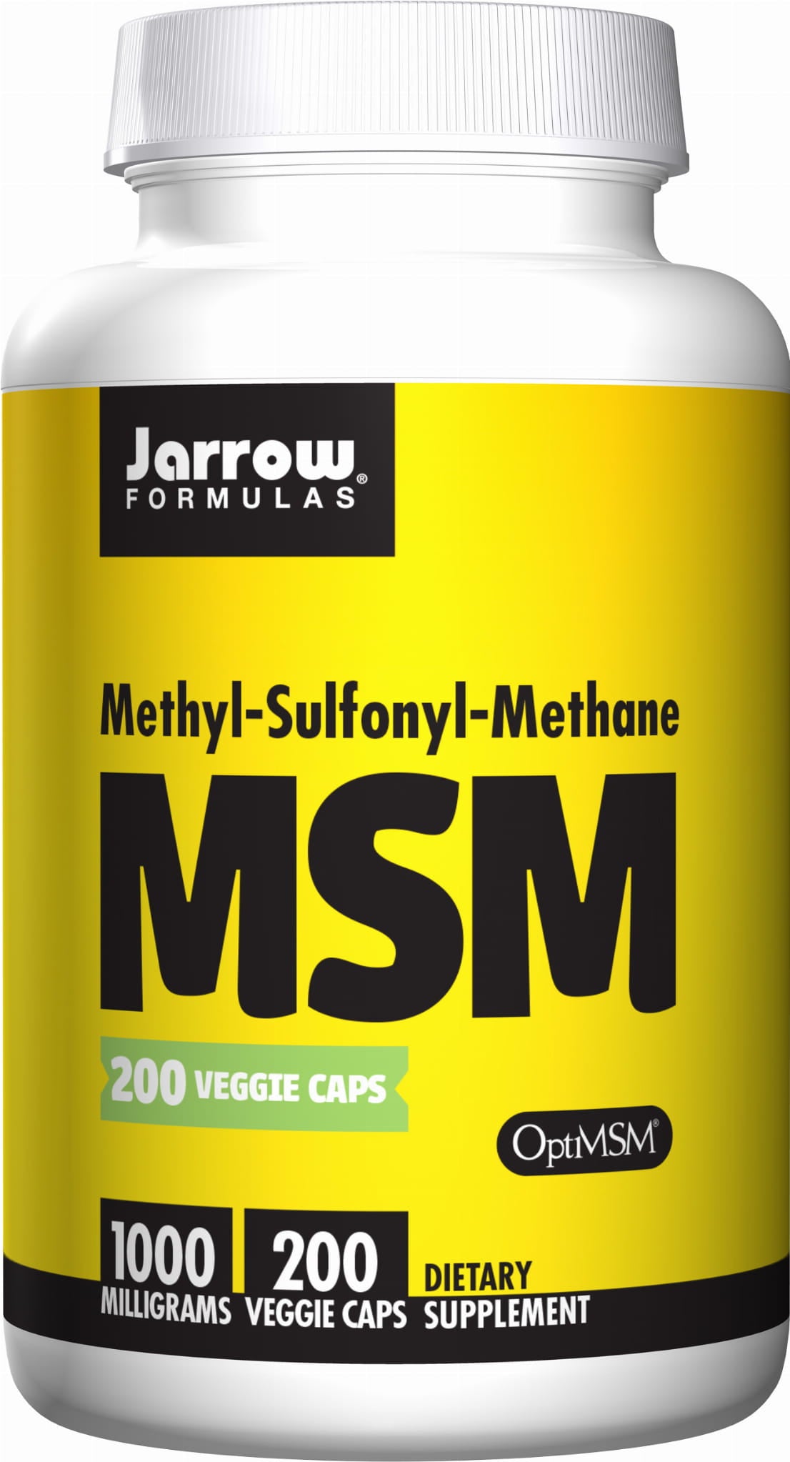 MSM optiMSM 200 gélules FORMULES JARROW