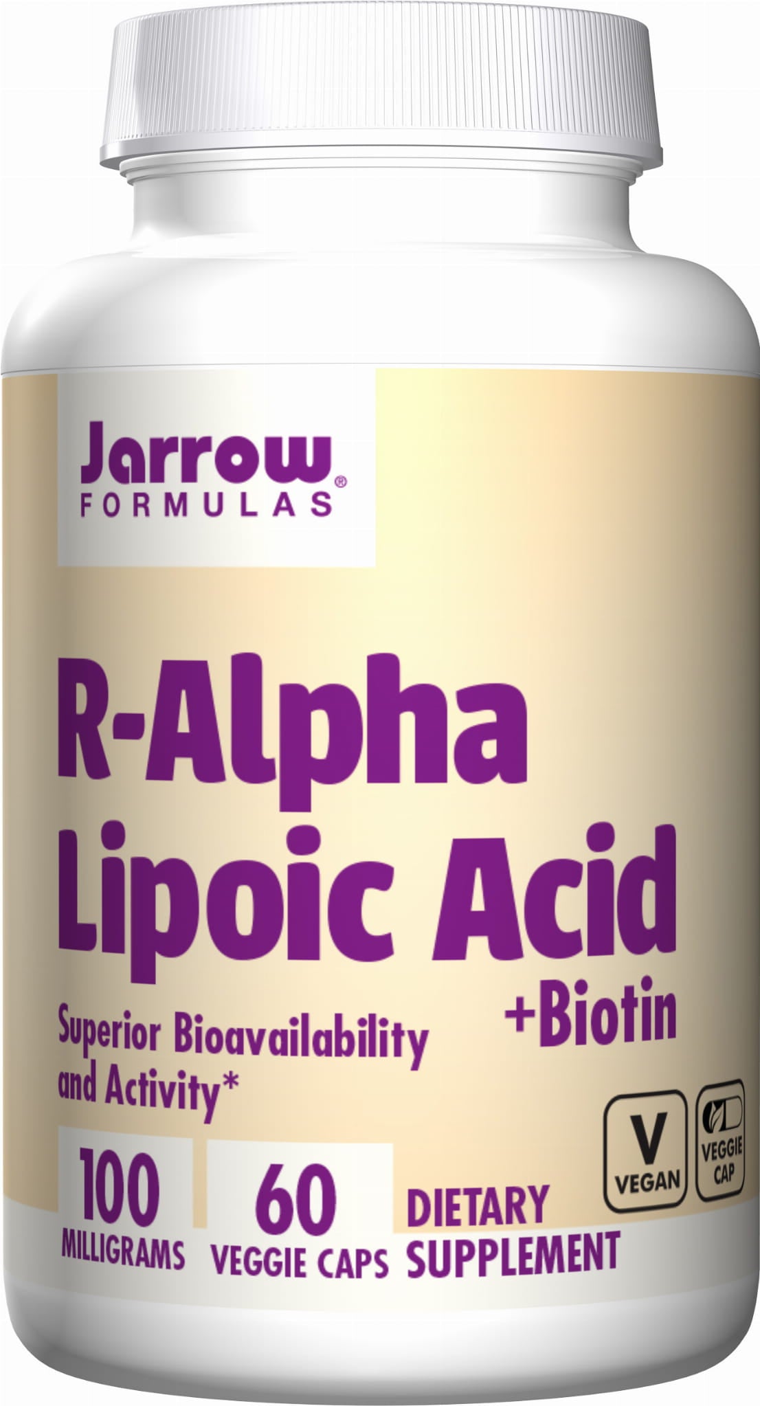 Ralfa Acide Lipoïque et Biotine 60 gélules FORMULES JARROW