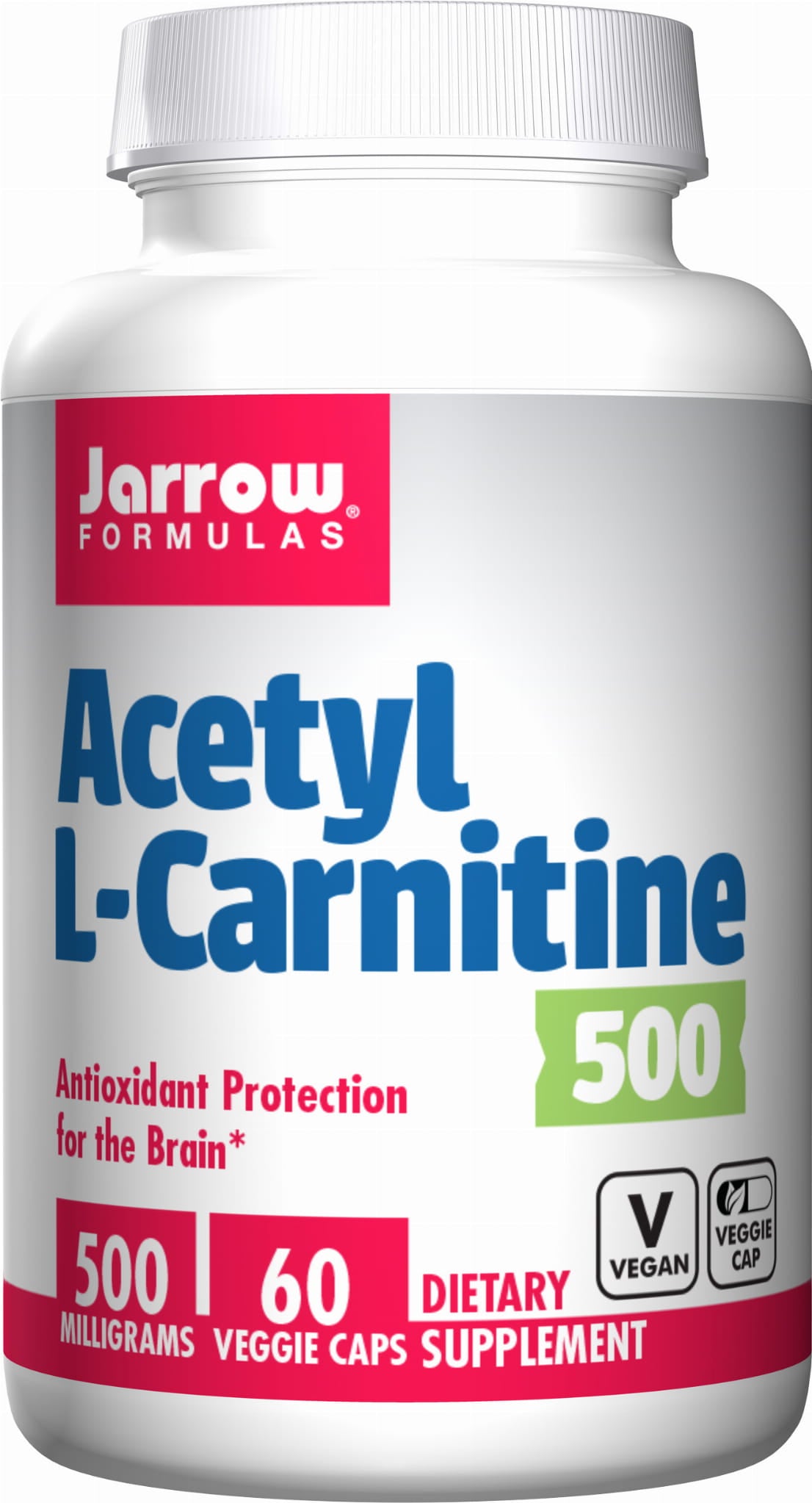 Acetyl Lcarnitine 500 MG 60 gélules FORMULES JARROW