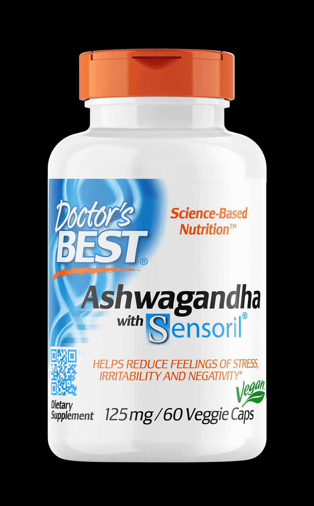 Ashwagandha sensoril 60 gélules DOCTOR'S BEST