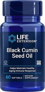 Huile de graines de cumin noir 60 capsules LIFE EXTENSION