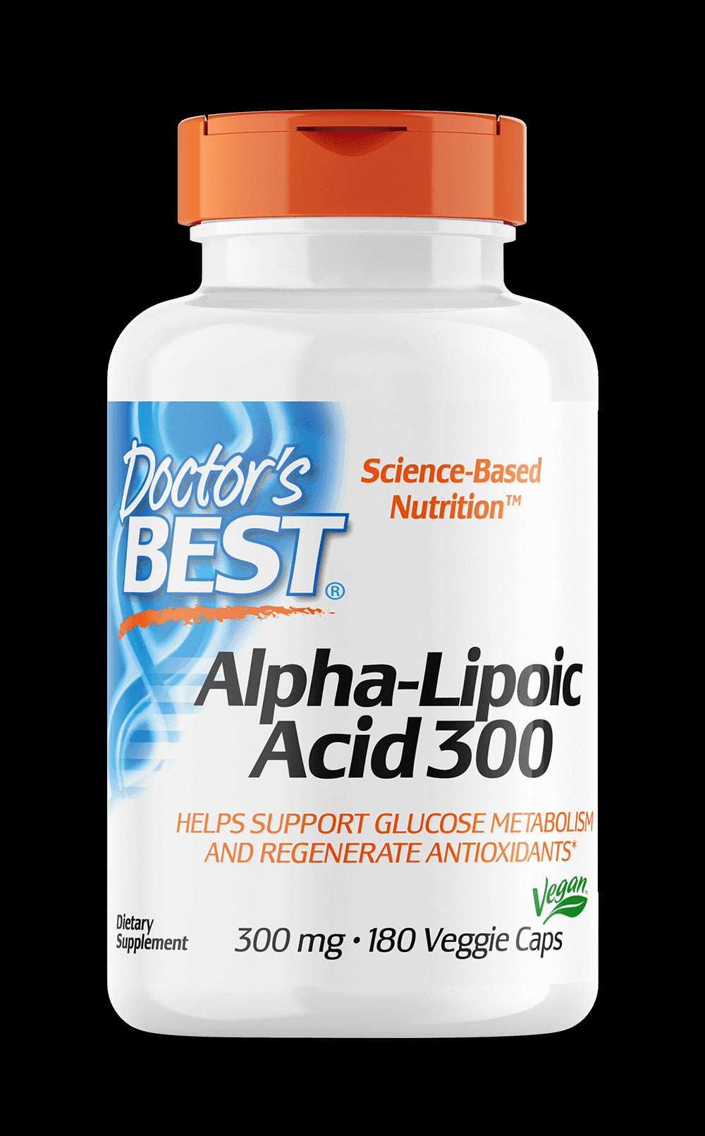 Acide ALA alpha lipoïque 300 MG 180 gélules DOCTOR'S BEST