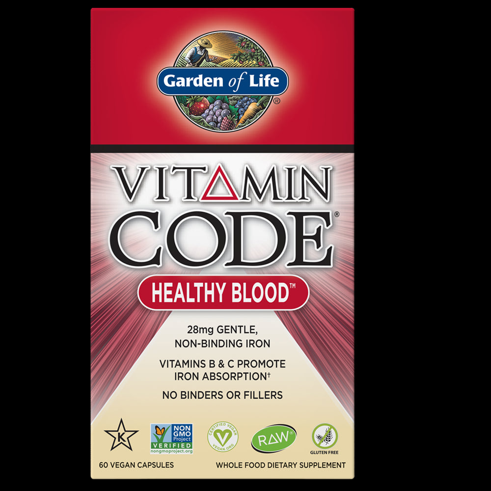 Vitamine code sang sain brut 60 gélules JARDIN DE LA VIE