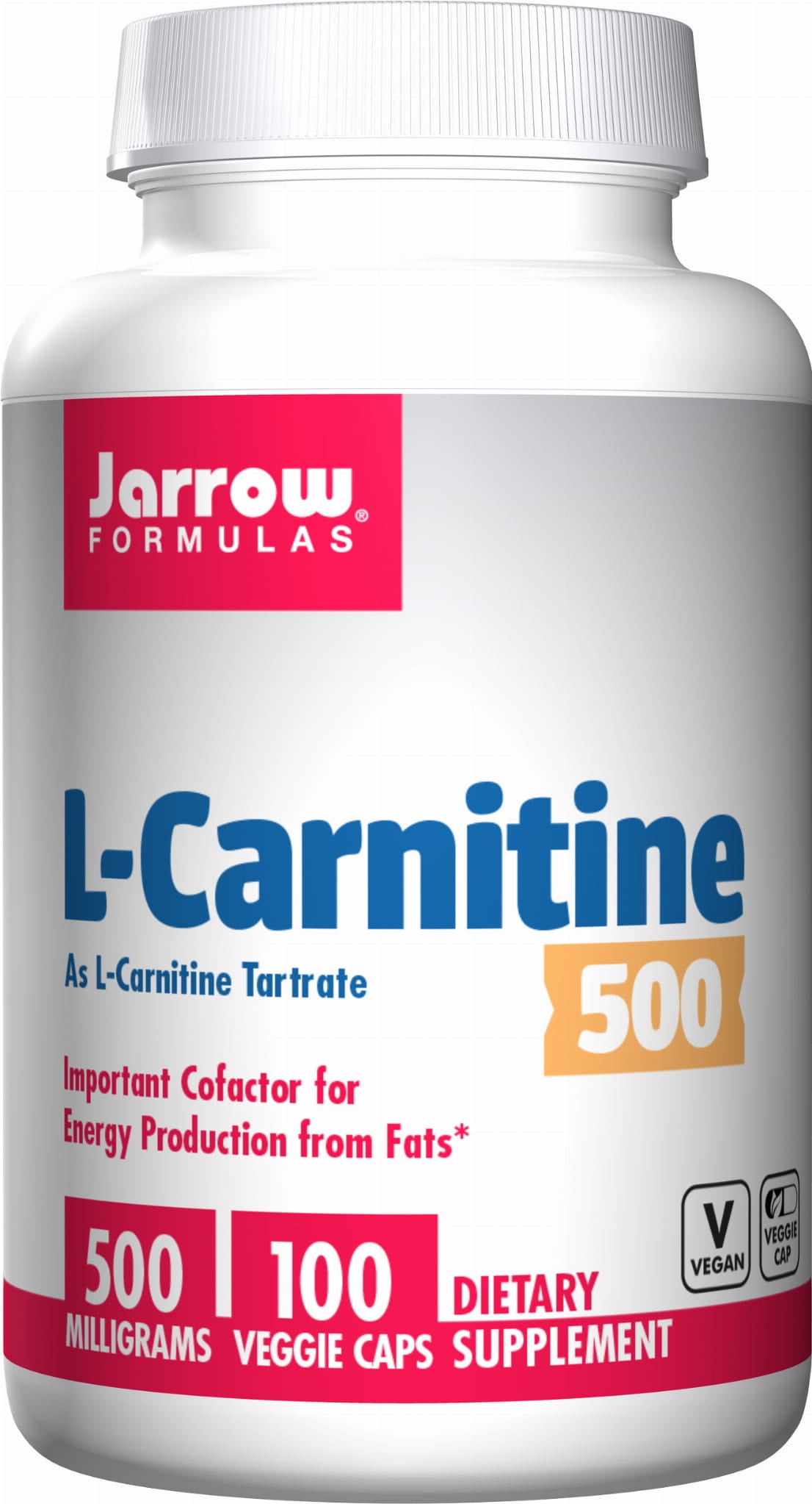 Lkarnitine 500 MG 100 gélules FORMULES JARROW