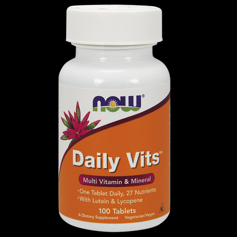 Vit vitamines et minéraux quotidiens de 100 comprimés NOW FOODS