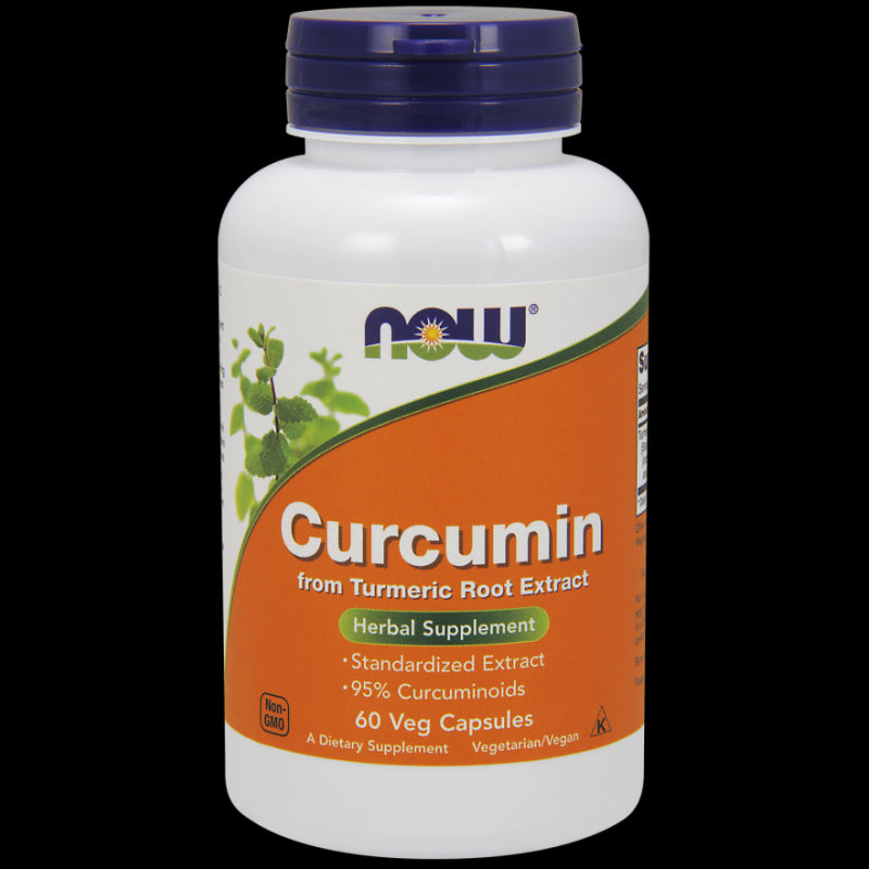 Curcumine Végétarienne Curcuma Longa 95% 60 capsules NOW FOODS
